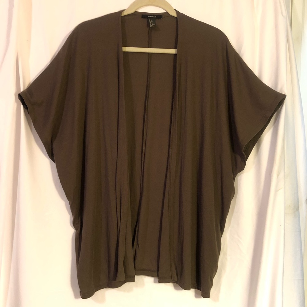 Forever 21- T Shirt Cardigan